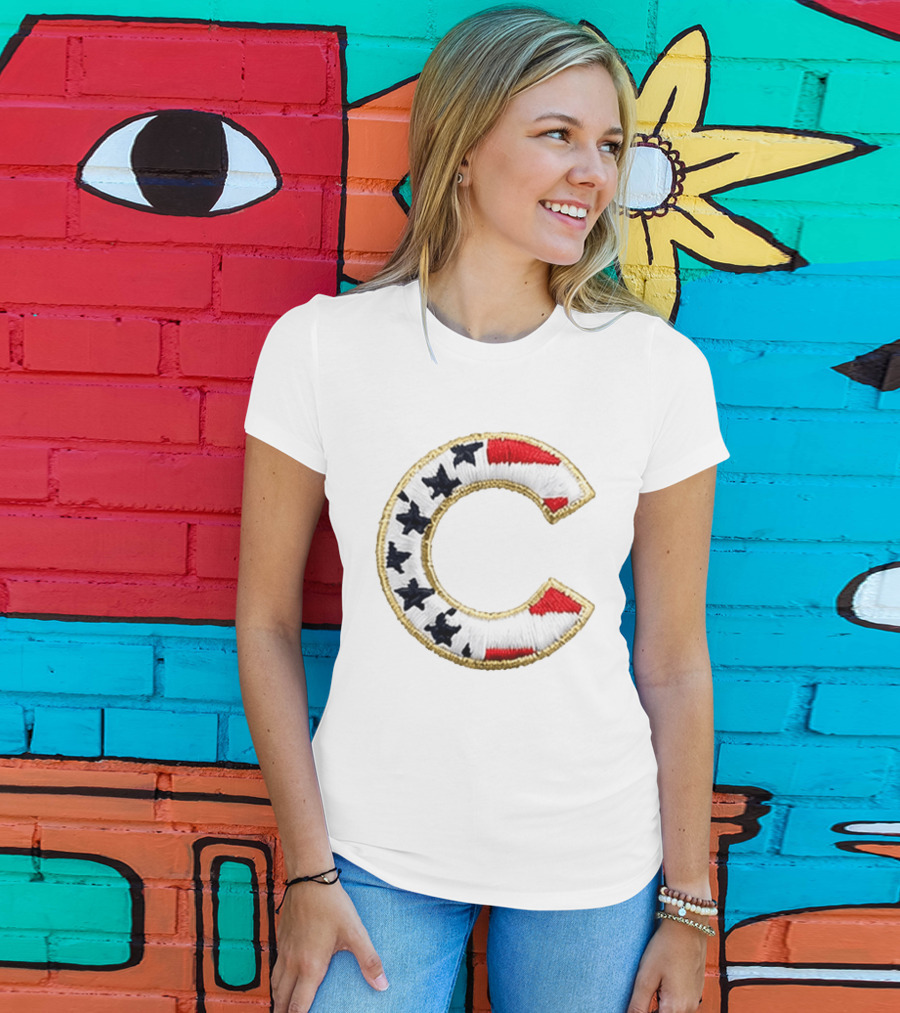 Chicago Cubs America 250th Anniversary Stars And Stripes T-Shirt
