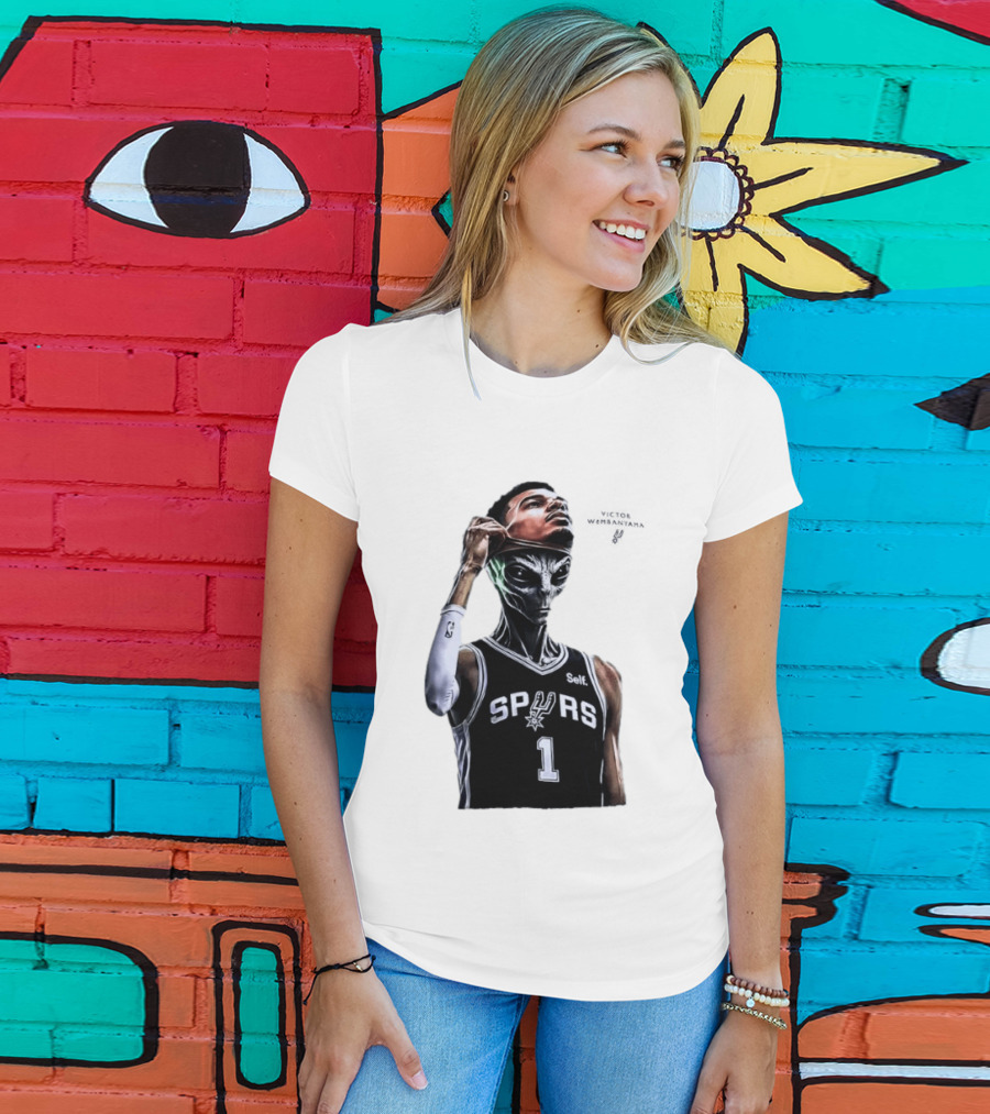 Victor Wembanyama San Antonio Spurs Self Propelled Success 2023 NBA Rookie Of The Year T-Shirt