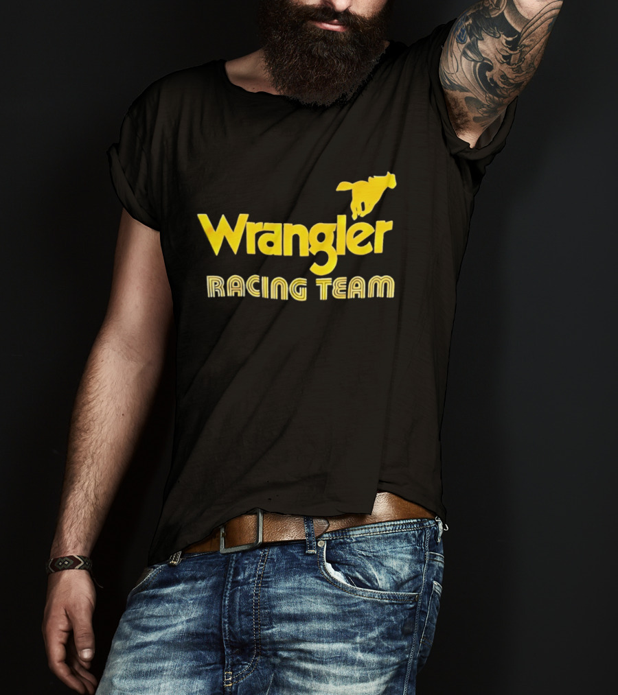 Wrangler Racing Team NASCAR Vintage Mustang T-Shirt