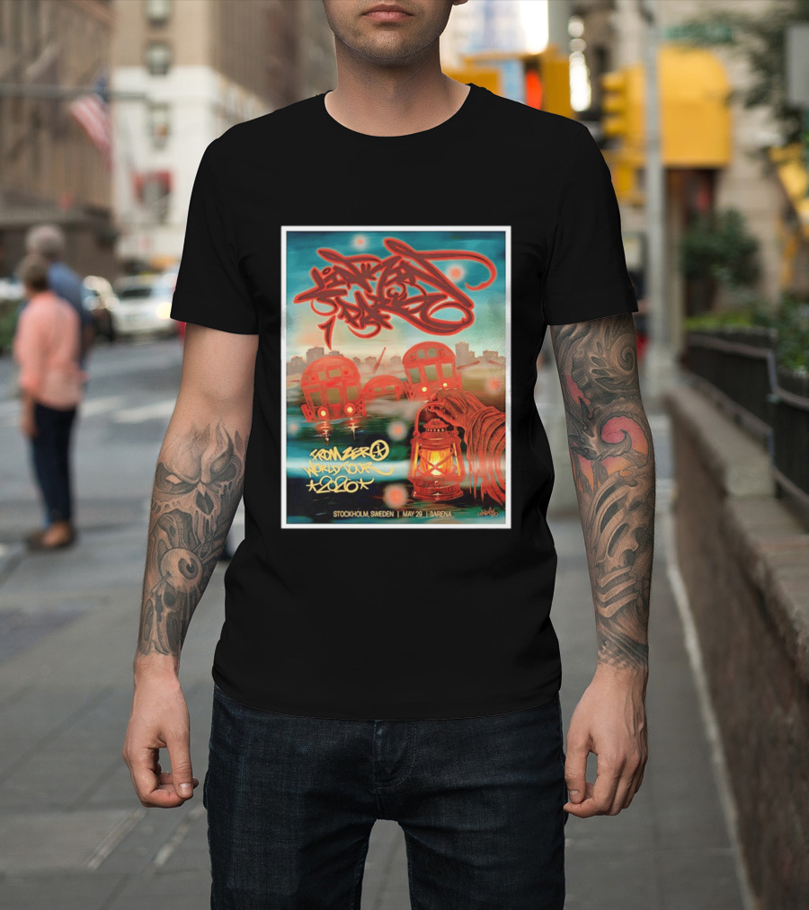 Linkin Park From Zero World Tour 2026 Stockholm Sweden May 29 3Arena T-Shirt