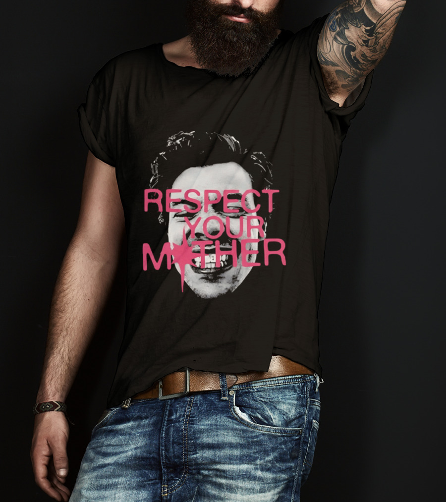 Respect Your Mother Big Head Harry T-Shirt