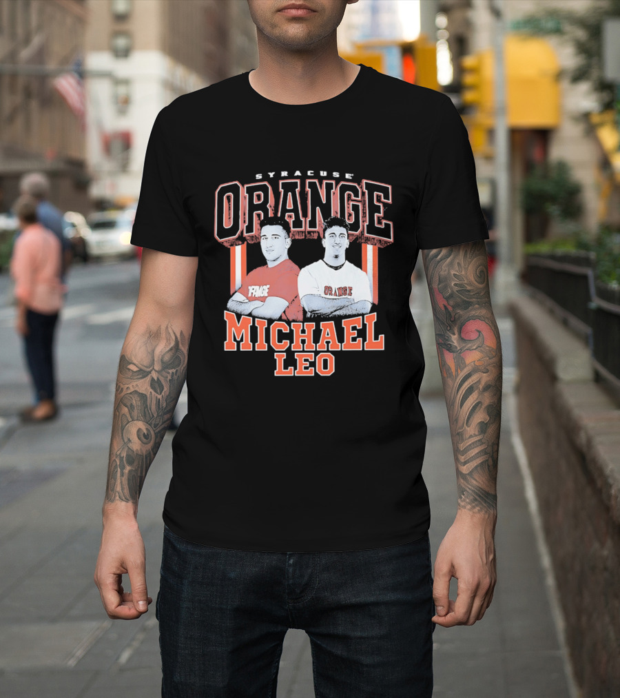 Syracuse Orange Michael Leo NCAA Lacrosse T-Shirt