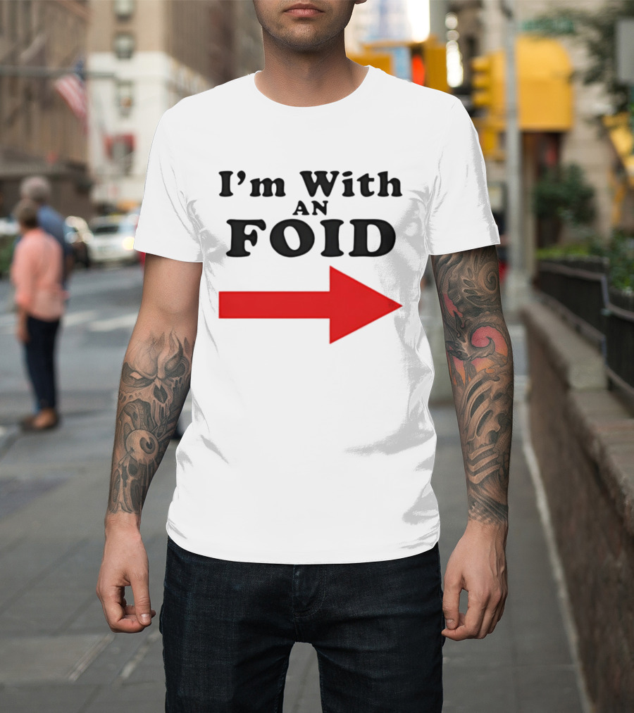 I'm With An Foid Red Arrow T-Shirt