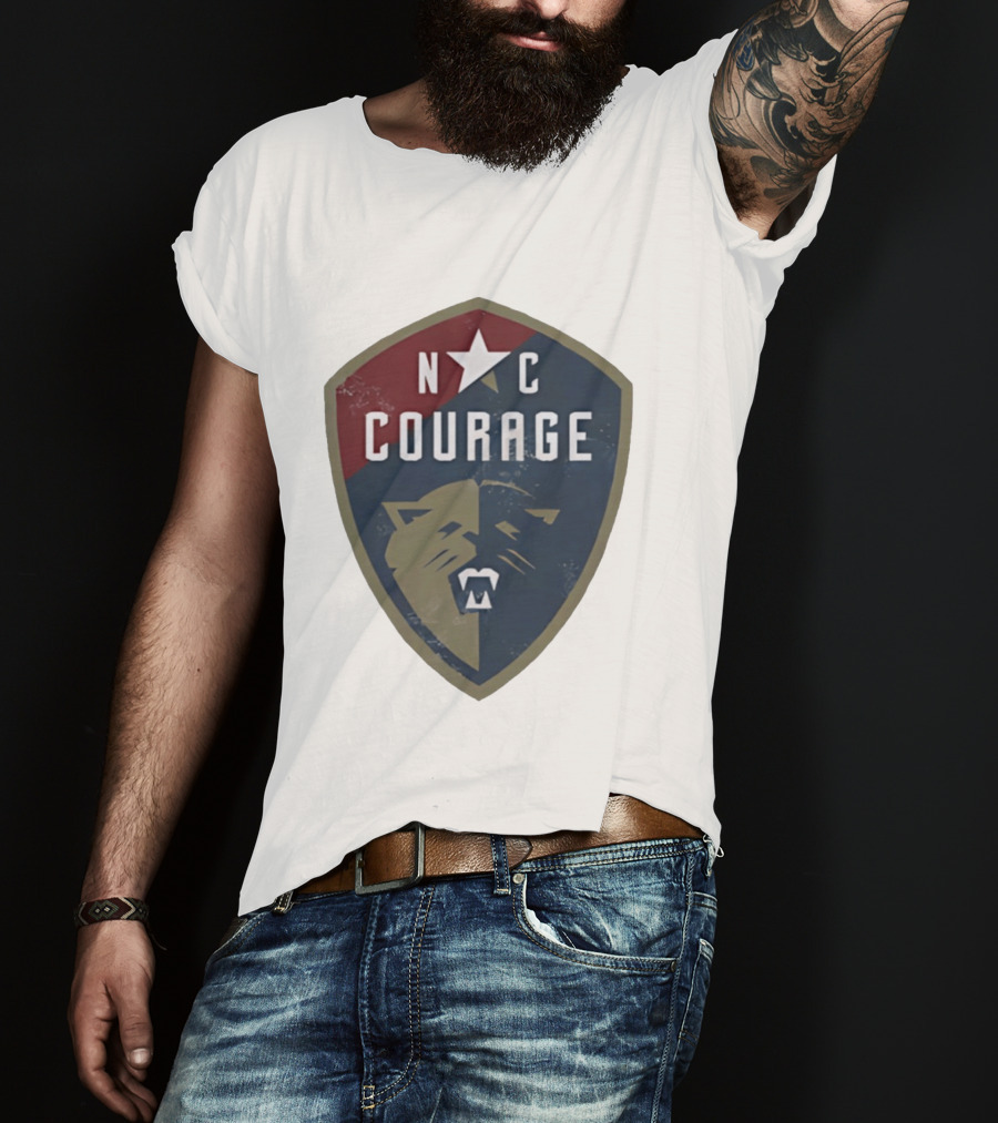 North Carolina Courage Star Shield NC Courage T-Shirt