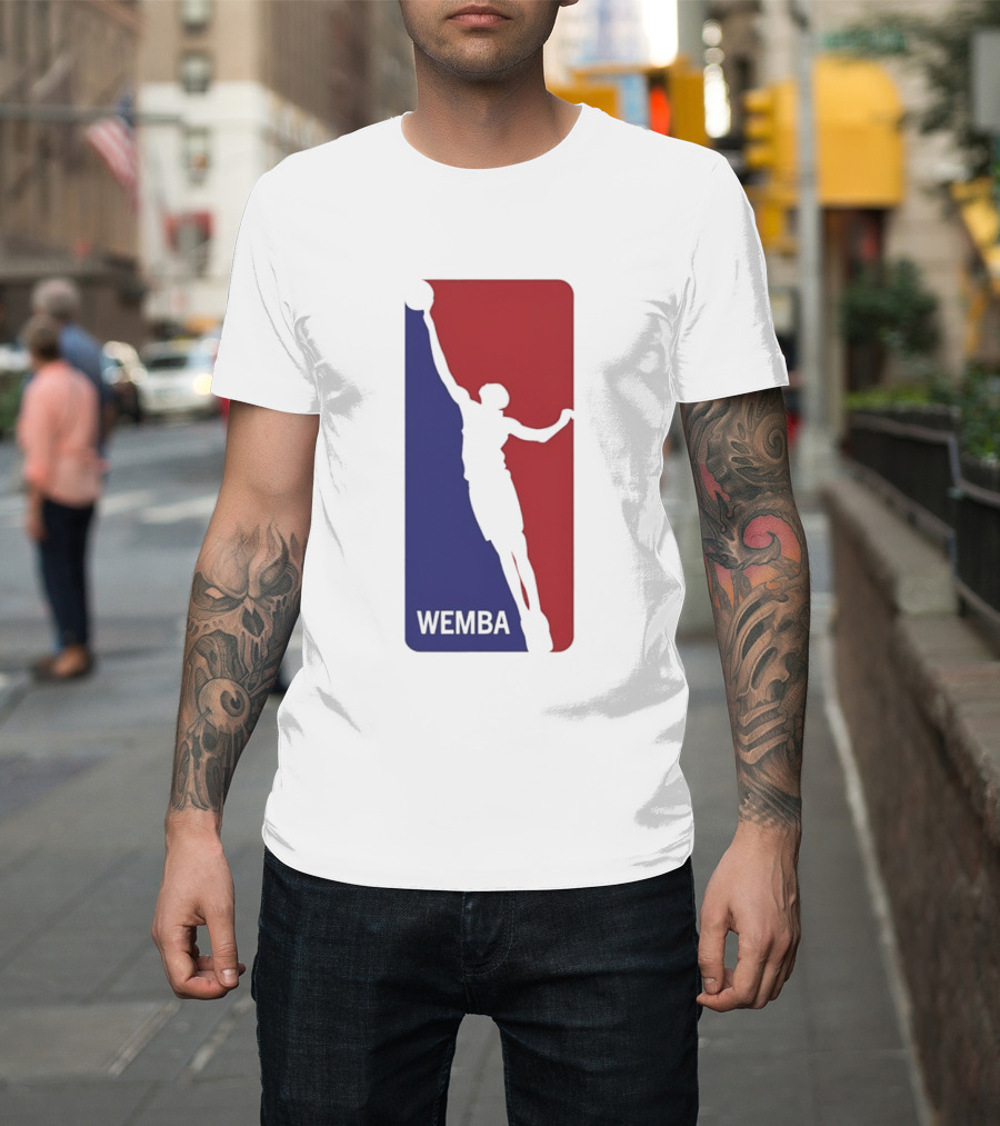 Victor Wembanyama Wemba San Antonio Basketball NBA T-Shirt
