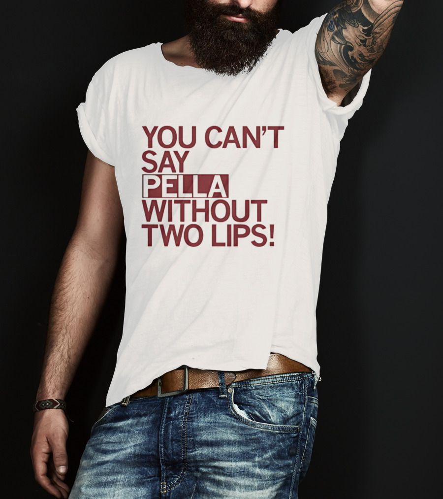 You Can't Say Pella Without Two Lips Knicks Jalen Brunson NBA T-Shirt