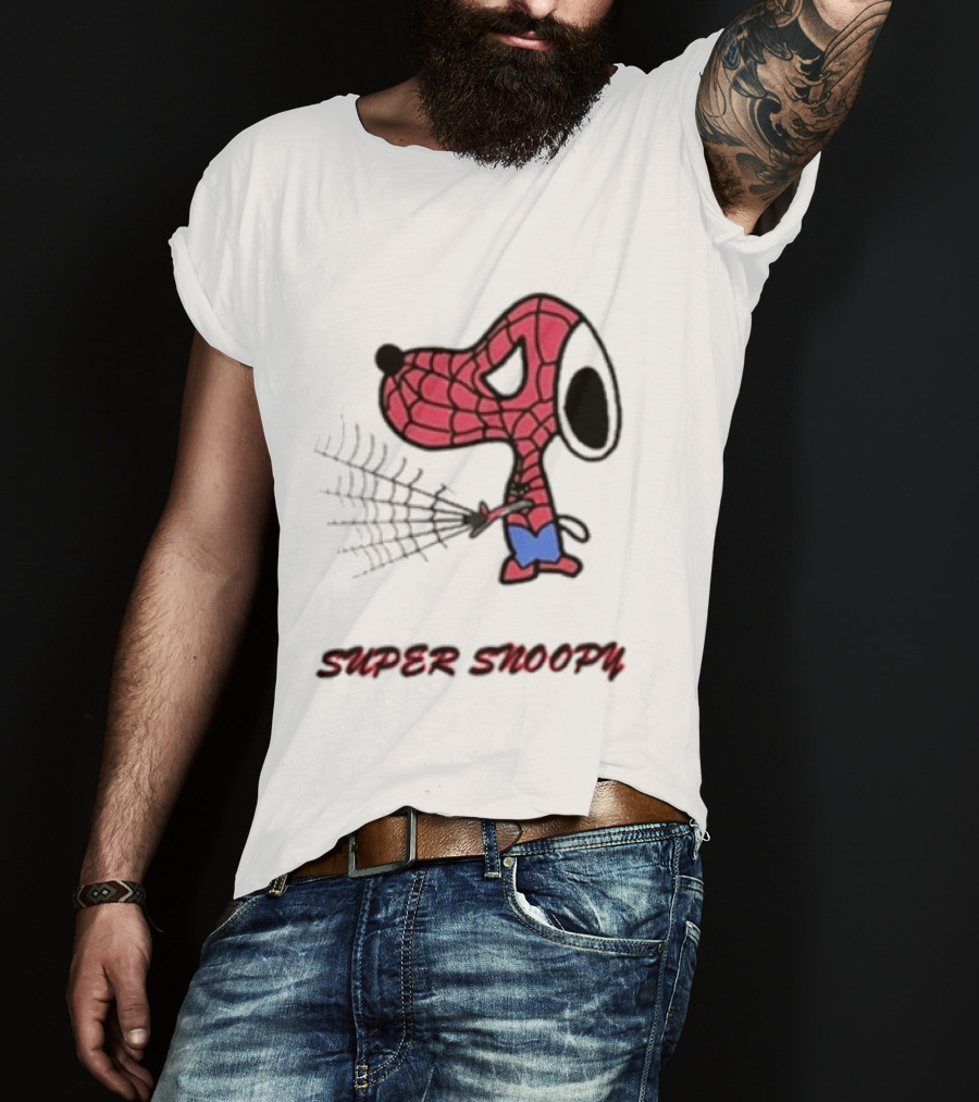 Super Snoopy Spider Adventure T-Shirt