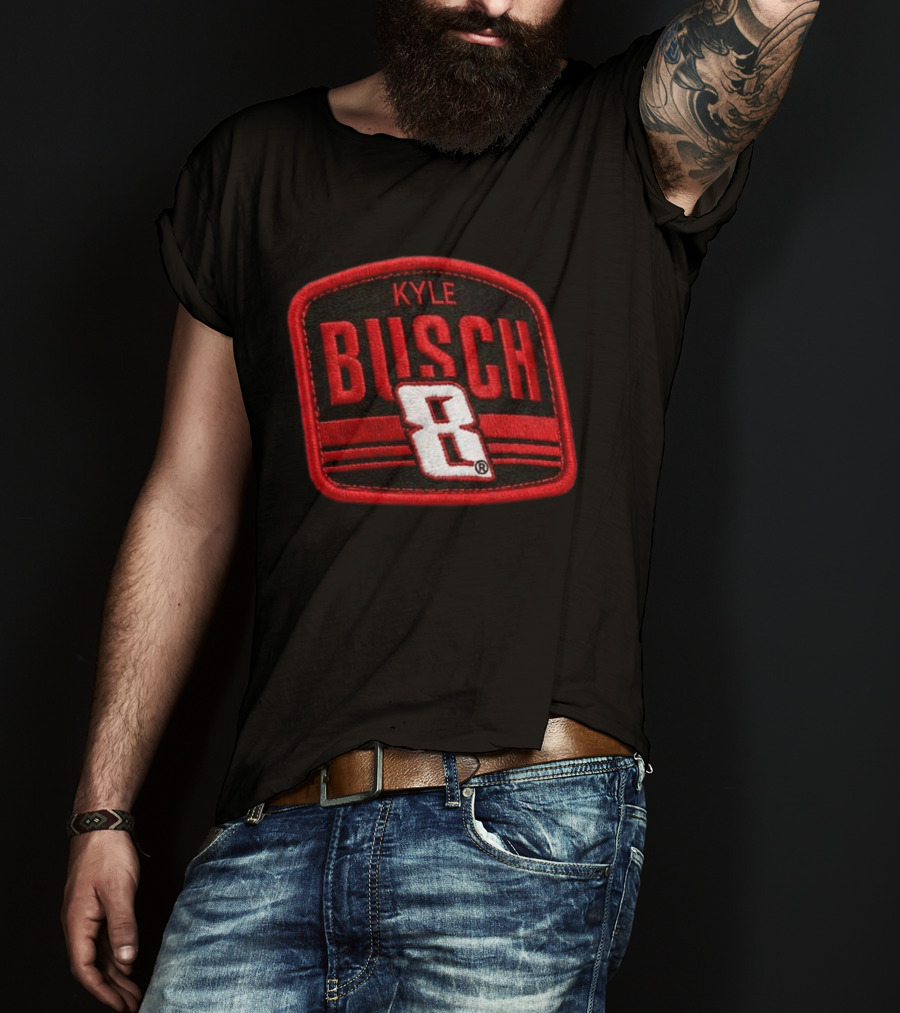 Kyle Busch 8 Racing Patch Hat T-Shirt