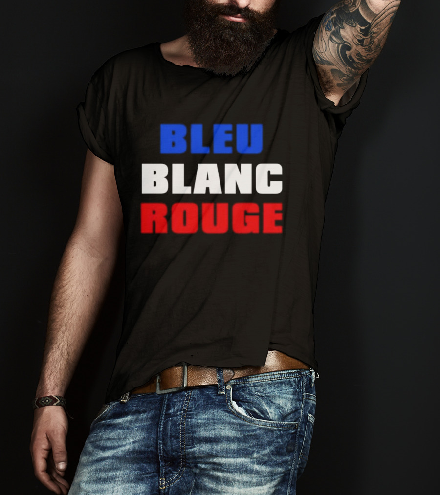 Montreal Canadiens Bleu Blanc Rouge Hockey Team Colors Fan T-Shirt