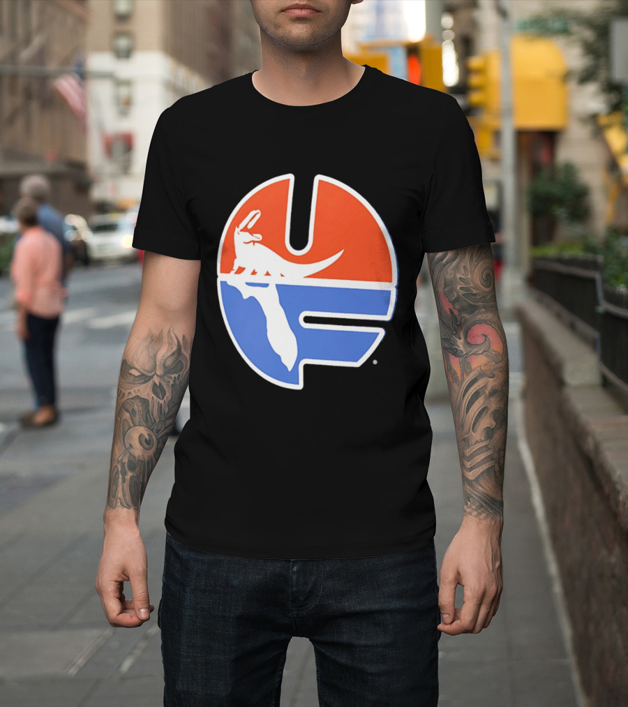 Florida Gators UF Alligator Map T-Shirt