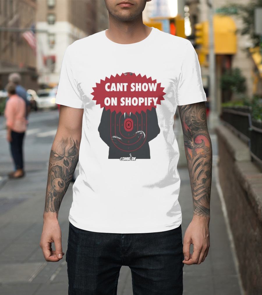Cant Show On Shopify Target Practice X Comrade T-Shirt