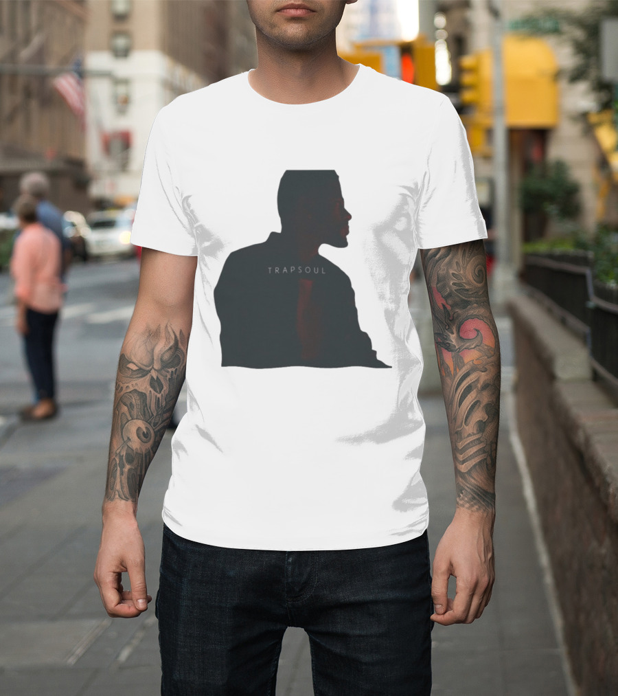 Bryson Tiller Trapsoul Silhouette Profile T-Shirt