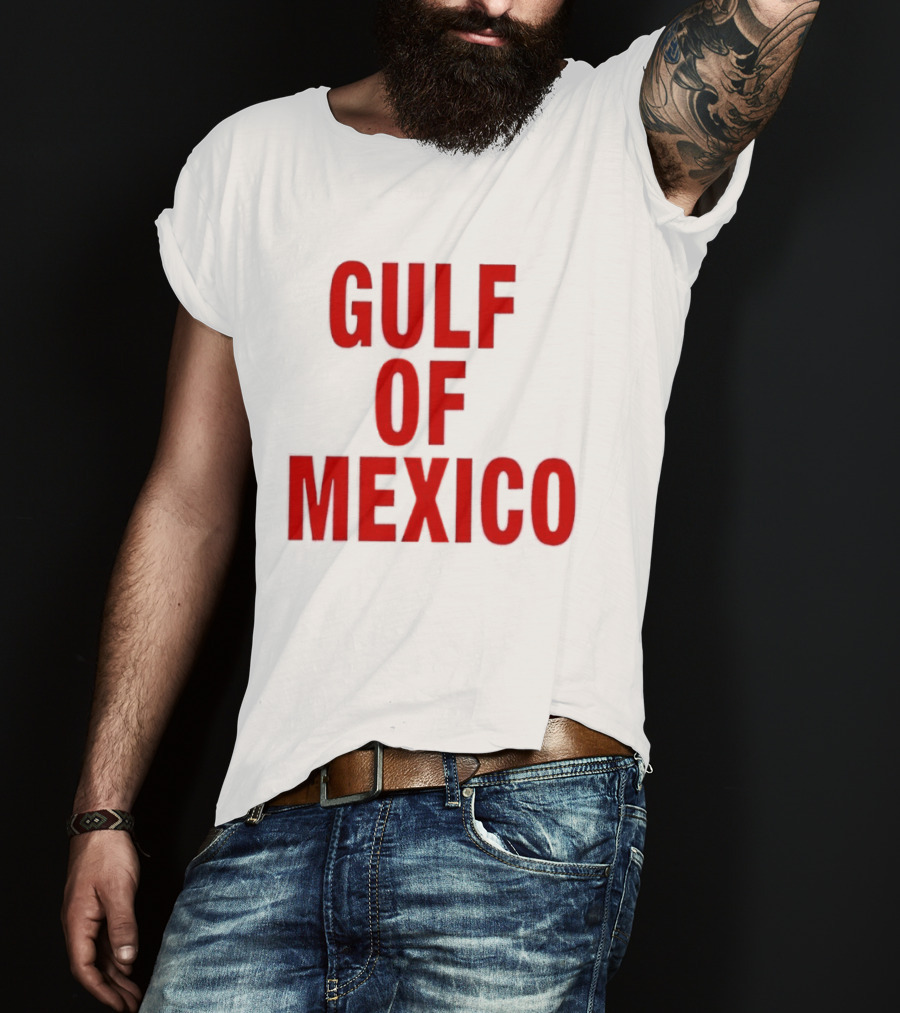 Gulf Of Mexico Bold Red T-Shirt