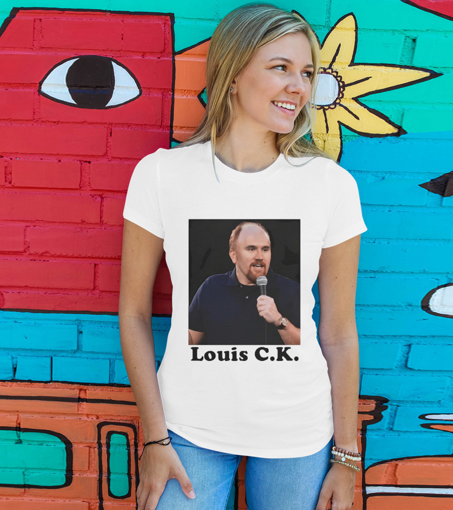 Louis C.K. Oh My God Photo Stand Up Comedy Image T-Shirt