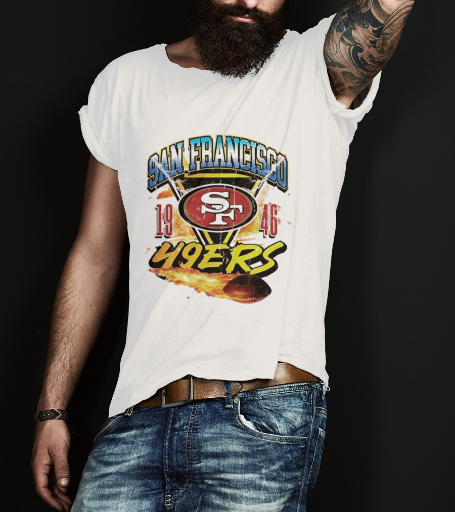 San Francisco 49ers 1946 Football Team SF Logo 49ers T-Shirt