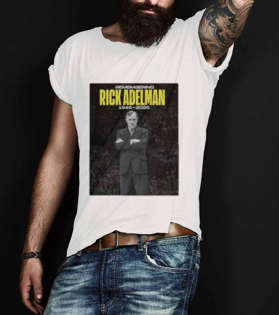 Remembering Rick Adelman 1946 2026 NBA Basketball ClutchPoints T-Shirt