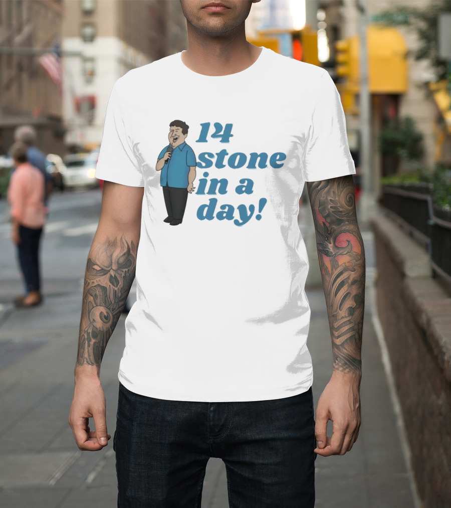Peter Kay 14 Stone In A Day Stand Up Comedy British Comedian T-Shirt