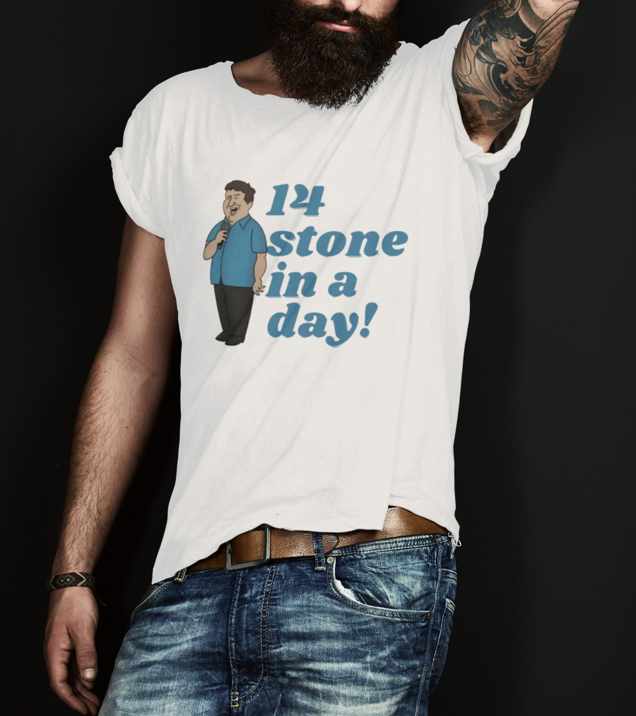 Peter Kay 14 Stone In A Day Stand Up Comedy British Comedian T-Shirt
