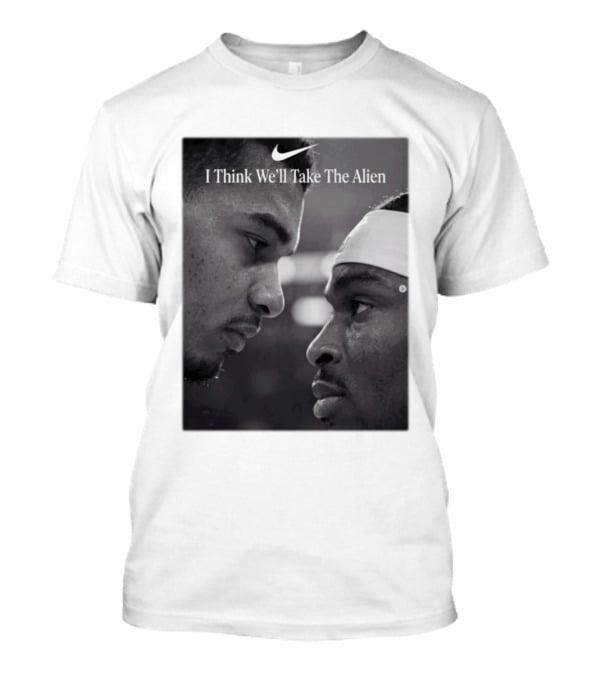 I Think We'll Take The Alien NBA Basketball Victor Wembanyama T-Shirt