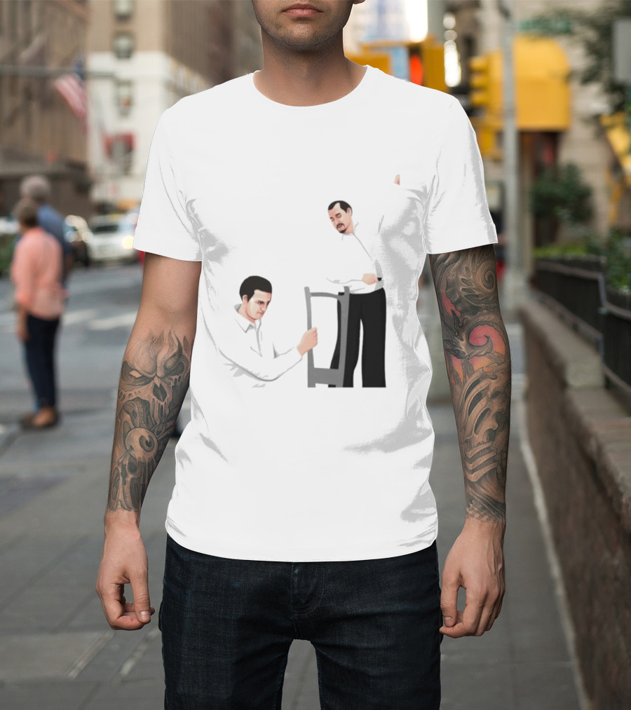 Max And Paddy Pine Barrens Christopher Moltisanti Paulie Gualtieri Chair Scene T-Shirt