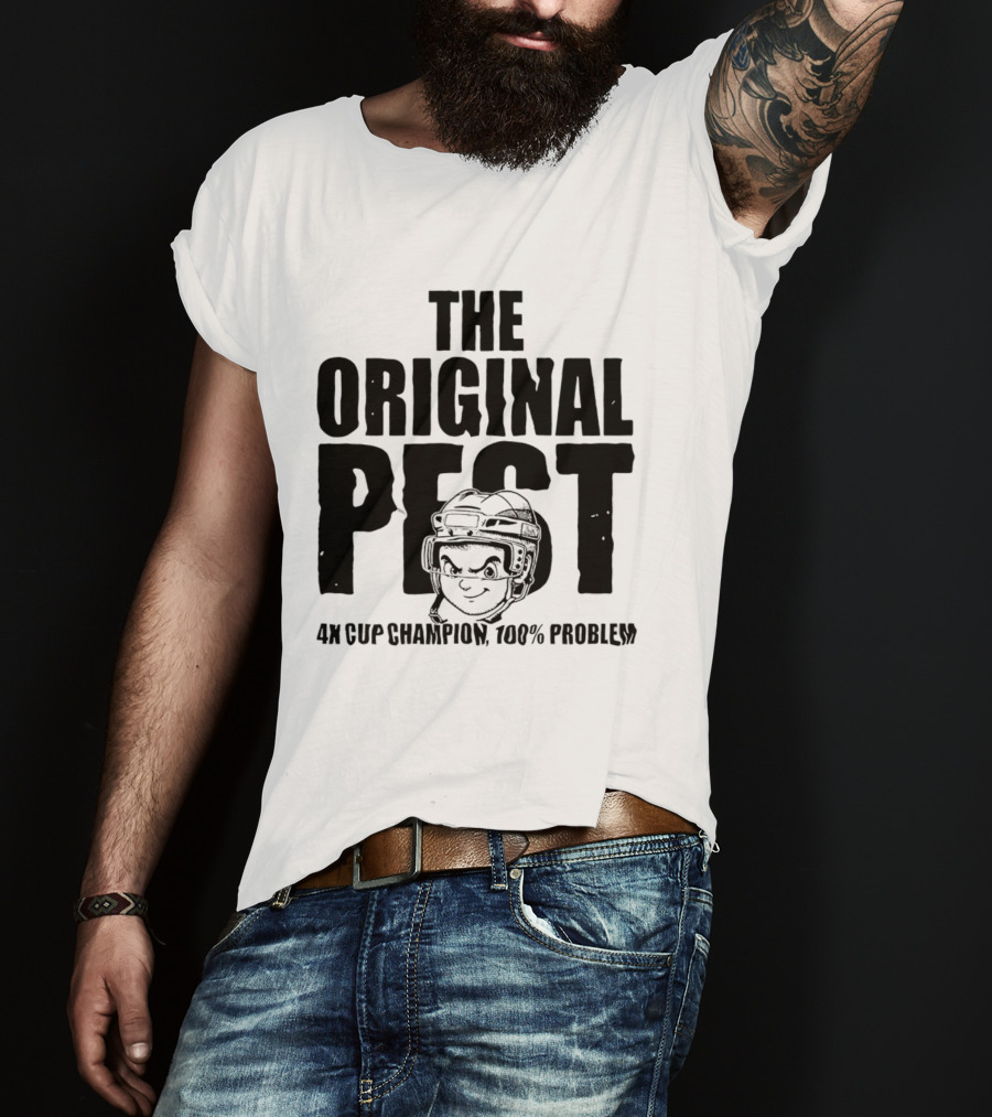 The Original Pest 4x Cup Champion 100% Problem T-Shirt