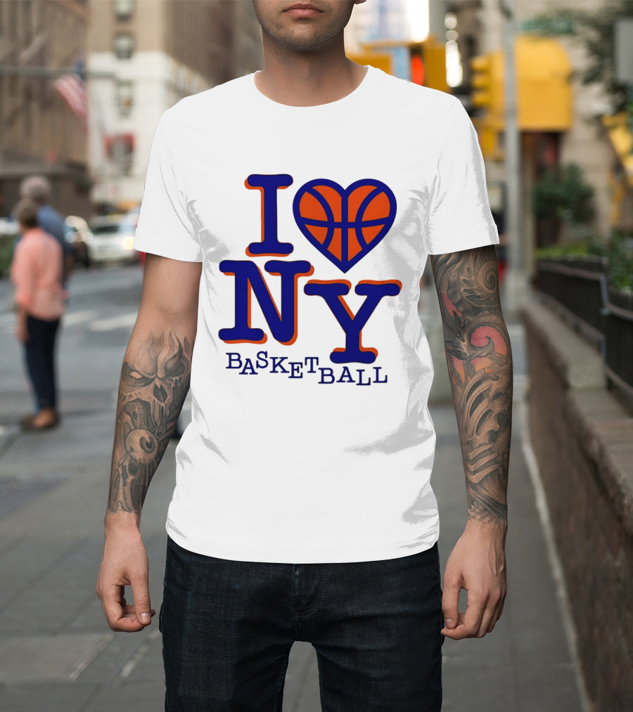 I Heart NY Basketball 2026 New York Knicks NBA T-Shirt