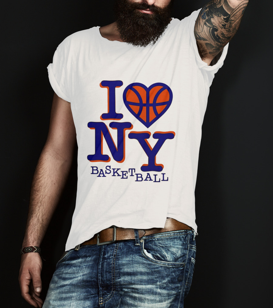 I Heart NY Basketball 2026 New York Knicks NBA T-Shirt