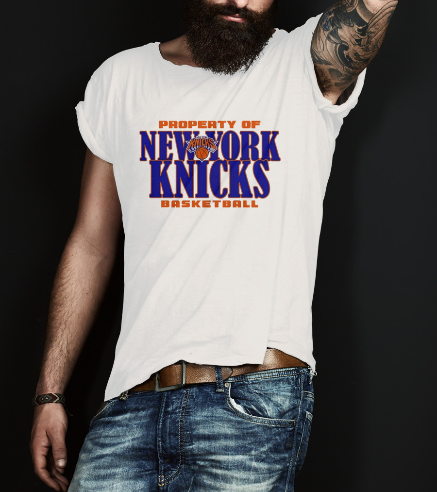 New York Knicks Property Of Basketball 2026 NBA T-Shirt