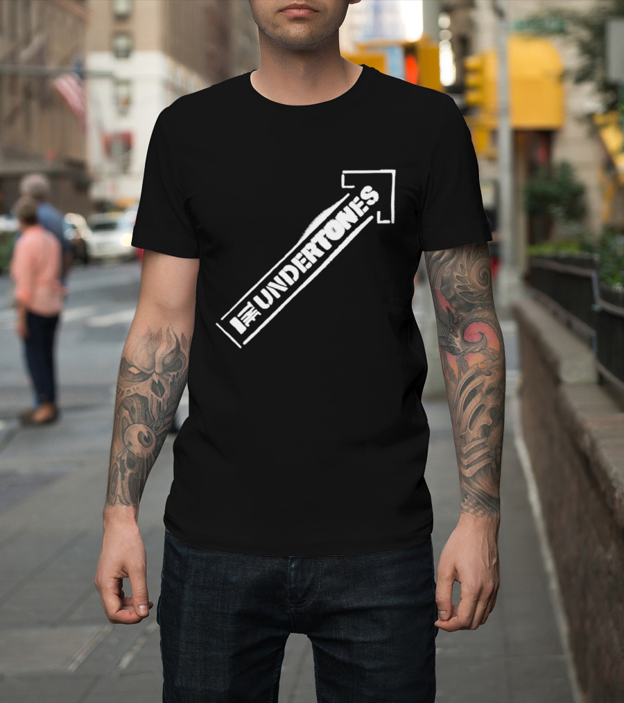 Undertones Stencil Punk Rock Revival Festival Tour 2026 Arrow T-Shirt