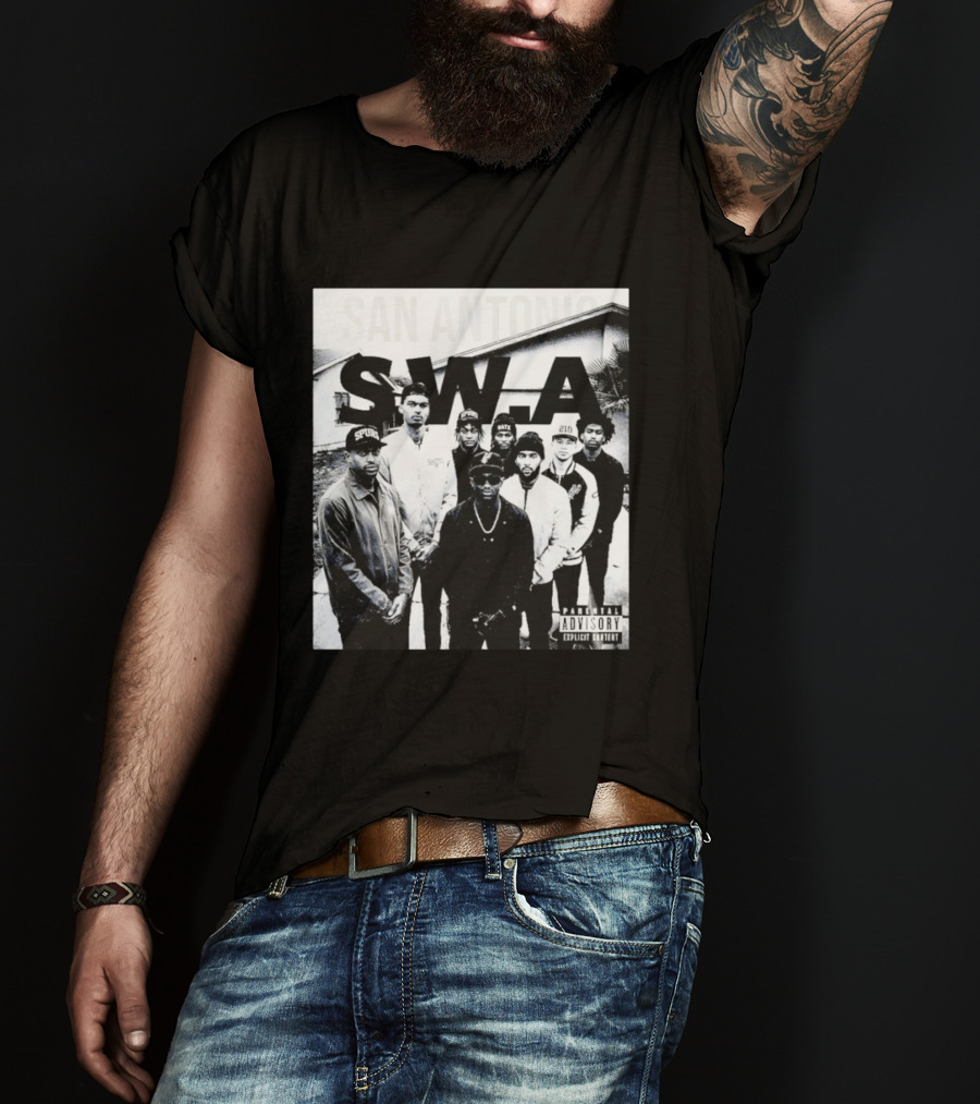 San Antonio Spurs SWA Wembanyama Stephon Castle De'Aaron Dylan Harper Explicit Content T-Shirt