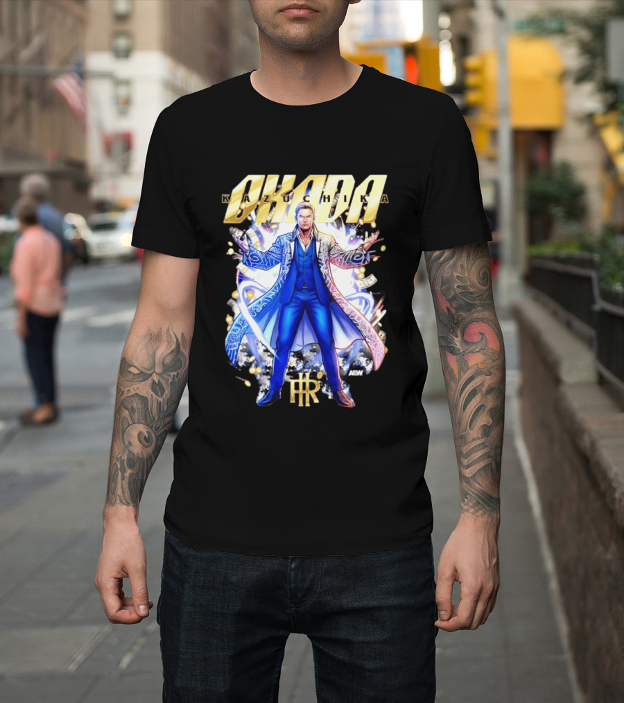 Kazuchika Okada Rainmaker AEW Money Energy HR T-Shirt