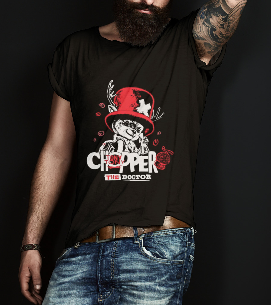 One Piece Tony Tony Chopper The Doctor Devil Fruit New World Saga Anime 2026 T-Shirt