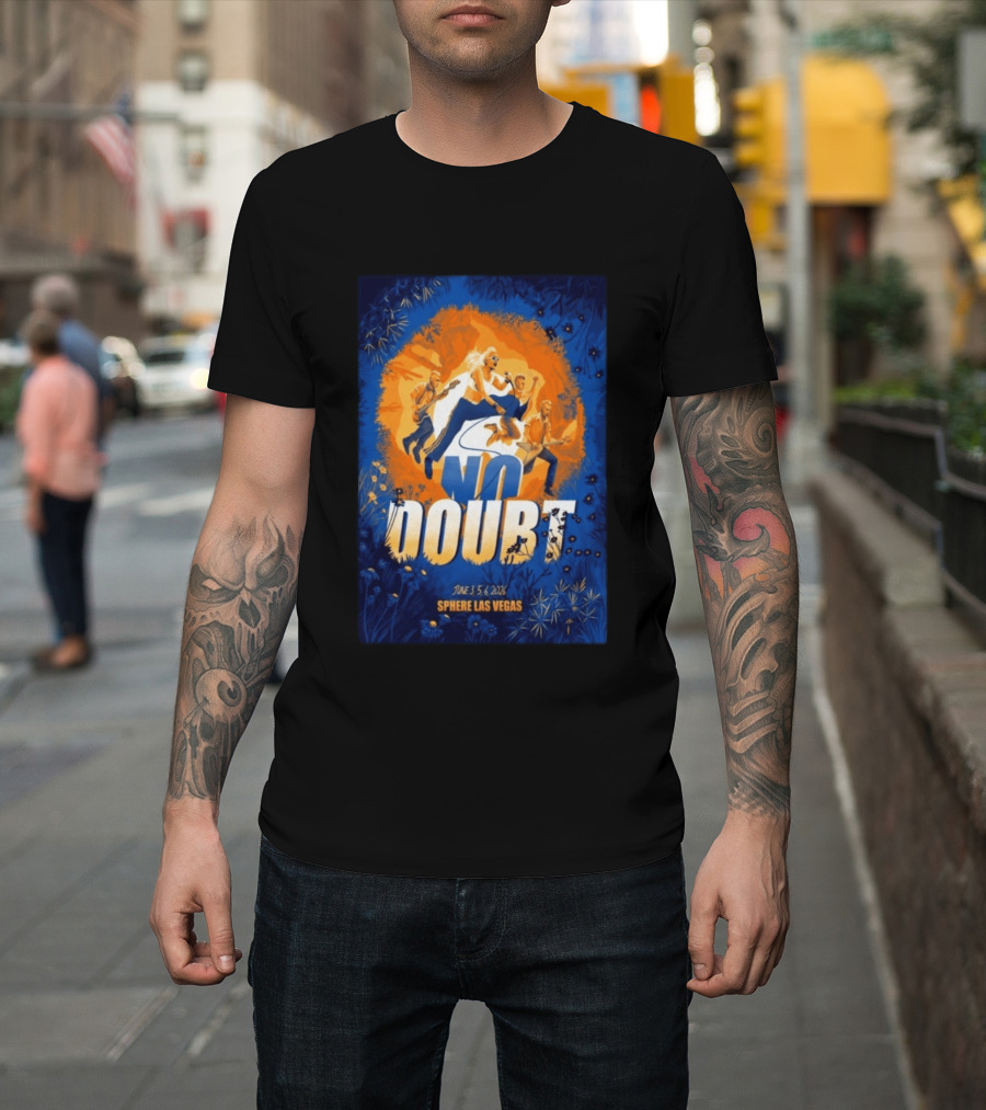 No Doubt June 3 5 6 2026 Sphere Las Vegas Concert Event T-Shirt
