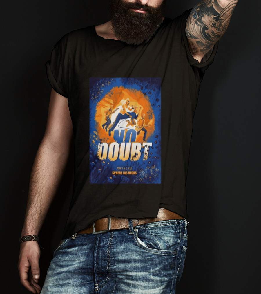 No Doubt June 3 5 6 2026 Sphere Las Vegas Concert Event T-Shirt