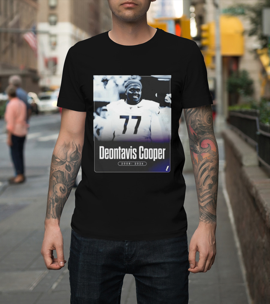 Deontavis Cooper 2008 2026 Nike 77 T-Shirt