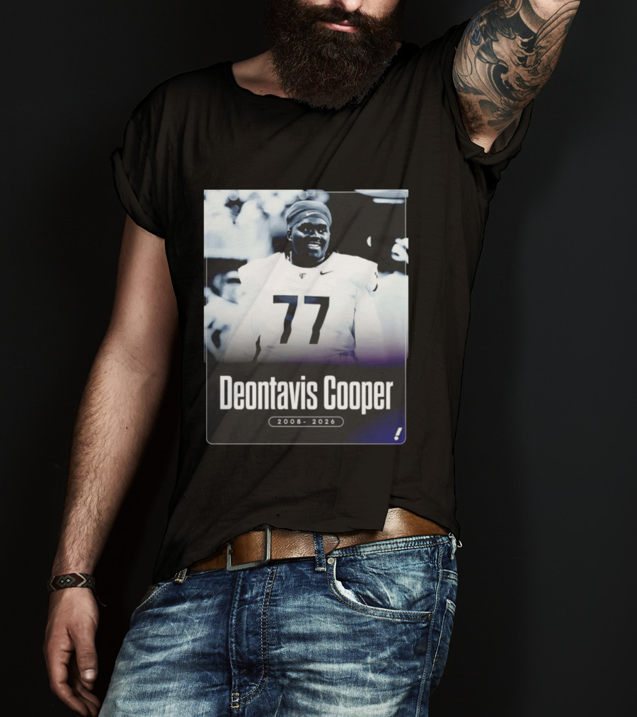 Deontavis Cooper 2008 2026 Nike 77 T-Shirt