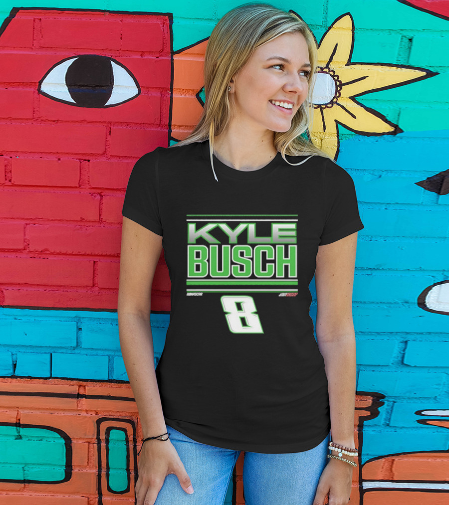 Kyle Busch Number 8 Racing Nascar T-Shirt