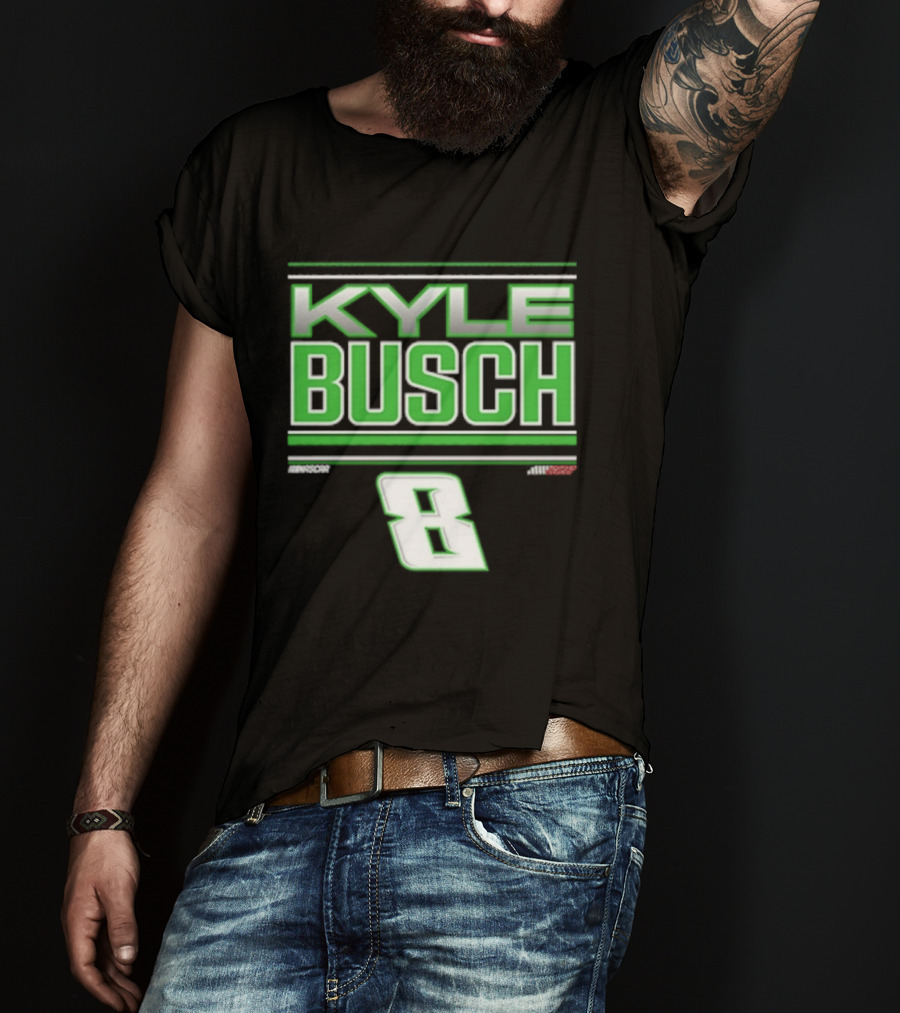 Kyle Busch Number 8 Racing Nascar T-Shirt