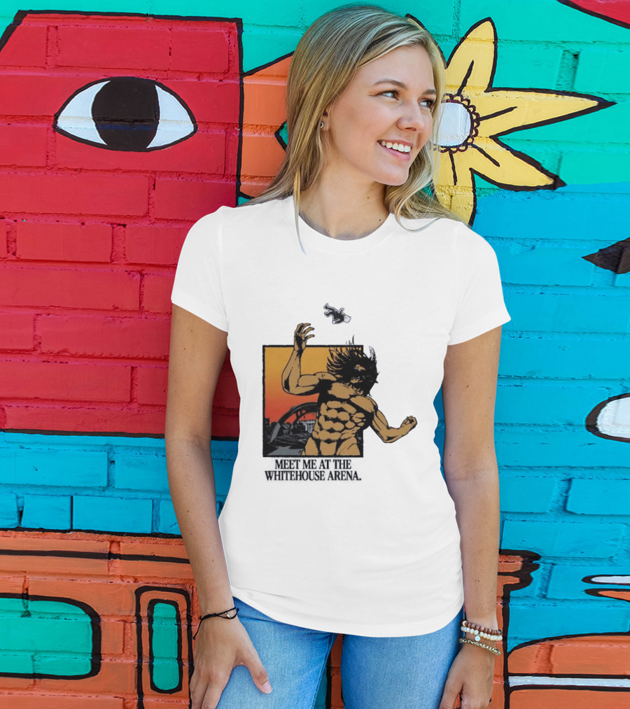 Meet Me At The Whitehouse Arena Attack On Titan Giant T-Shirt