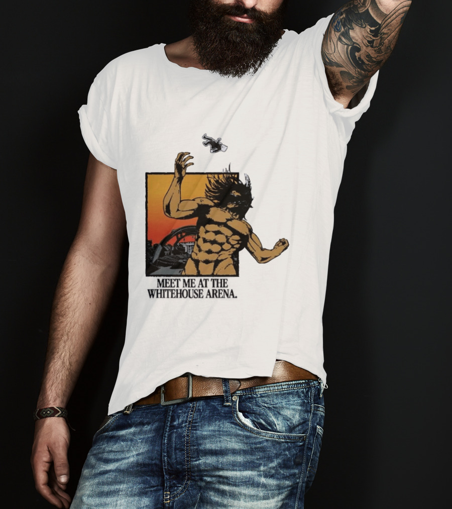 Meet Me At The Whitehouse Arena Attack On Titan Giant T-Shirt