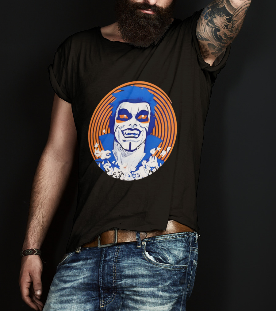 Danhausen WWE New York Knicks Basketball Uncursed Very Nice Very Evil Fan T-Shirt