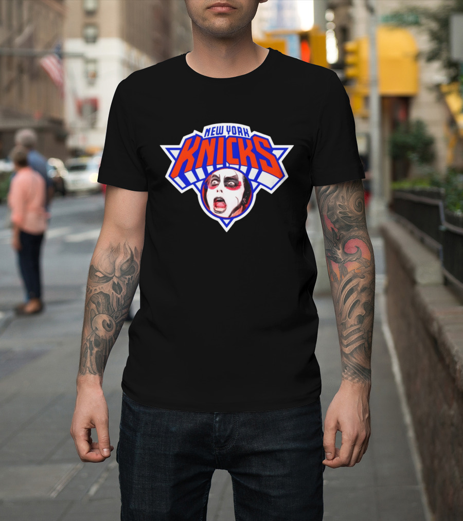 Danhausen WWE New York Knicks NBA Basketball T-Shirt