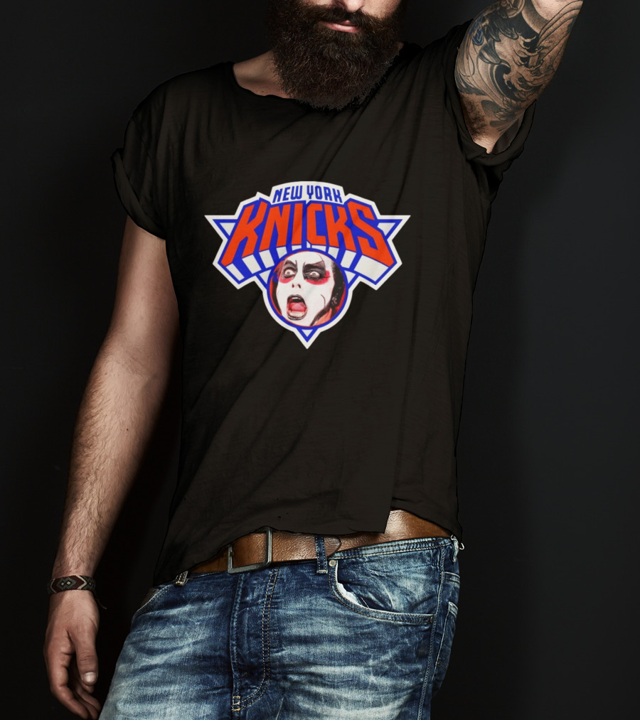 Danhausen WWE New York Knicks NBA Basketball T-Shirt