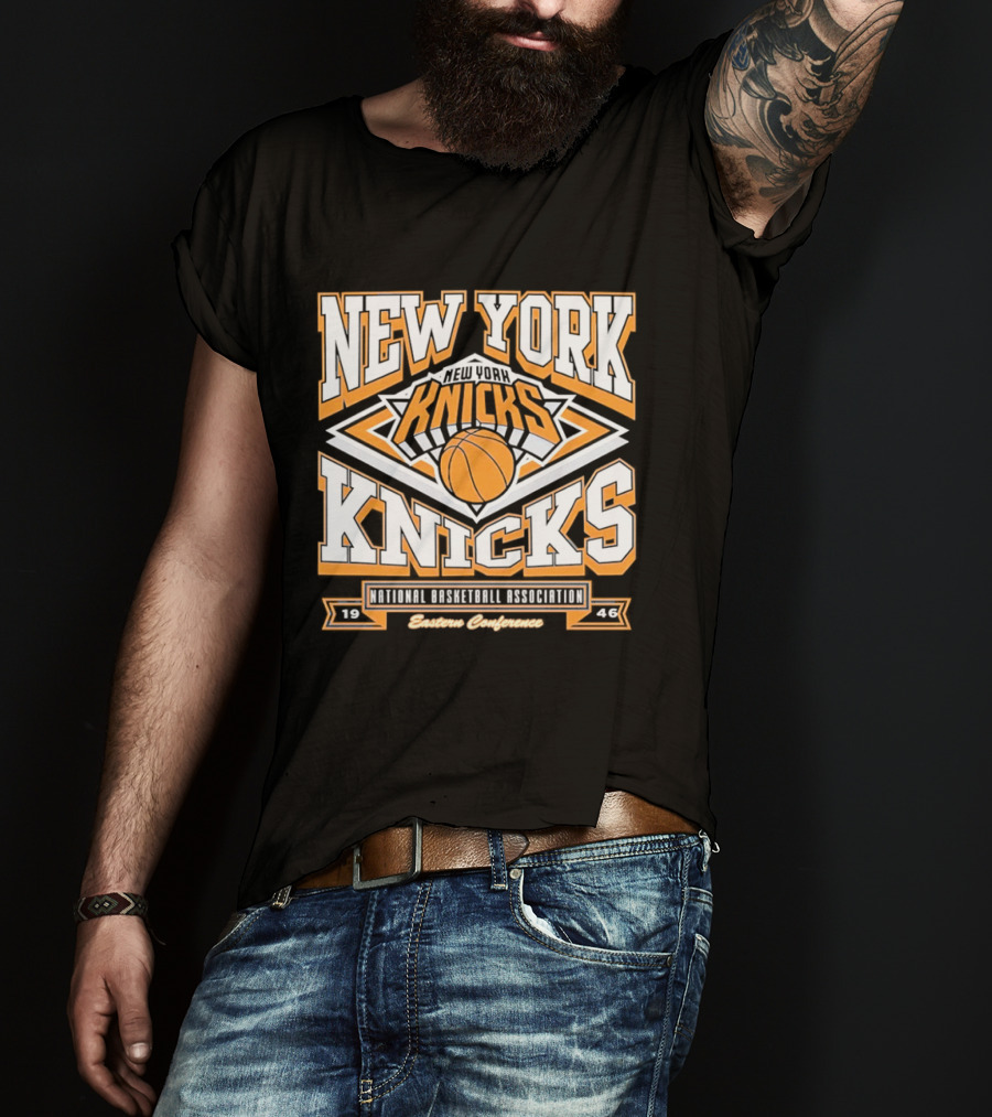 New York Knicks 1946 National Basketball Association Eastern Conference Heritage 2026 Season T-Shirt
