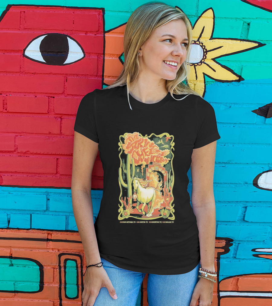 The String Cheese Incident Horse Cacti May 30 2026 Houston TX T-Shirt