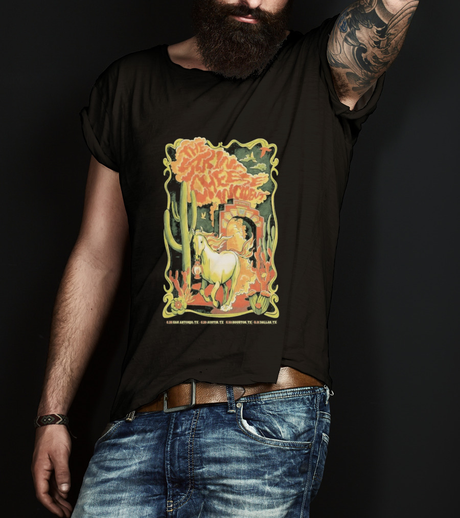 The String Cheese Incident Horse Cacti May 30 2026 Houston TX T-Shirt