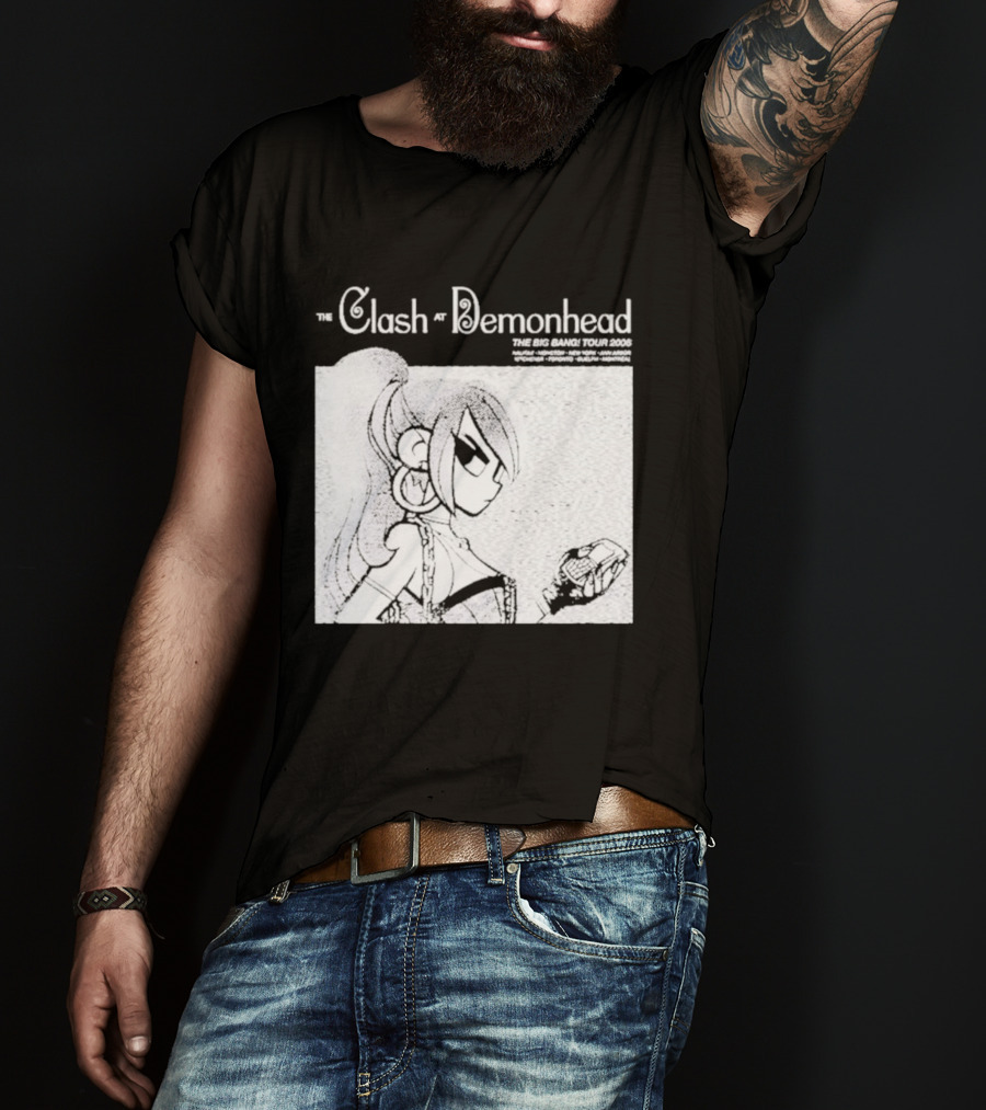 The Clash At Demonhead Tour 2006 Scott Pilgrim Vol 3 Infinite Sadness 20th Anniversary T-Shirt
