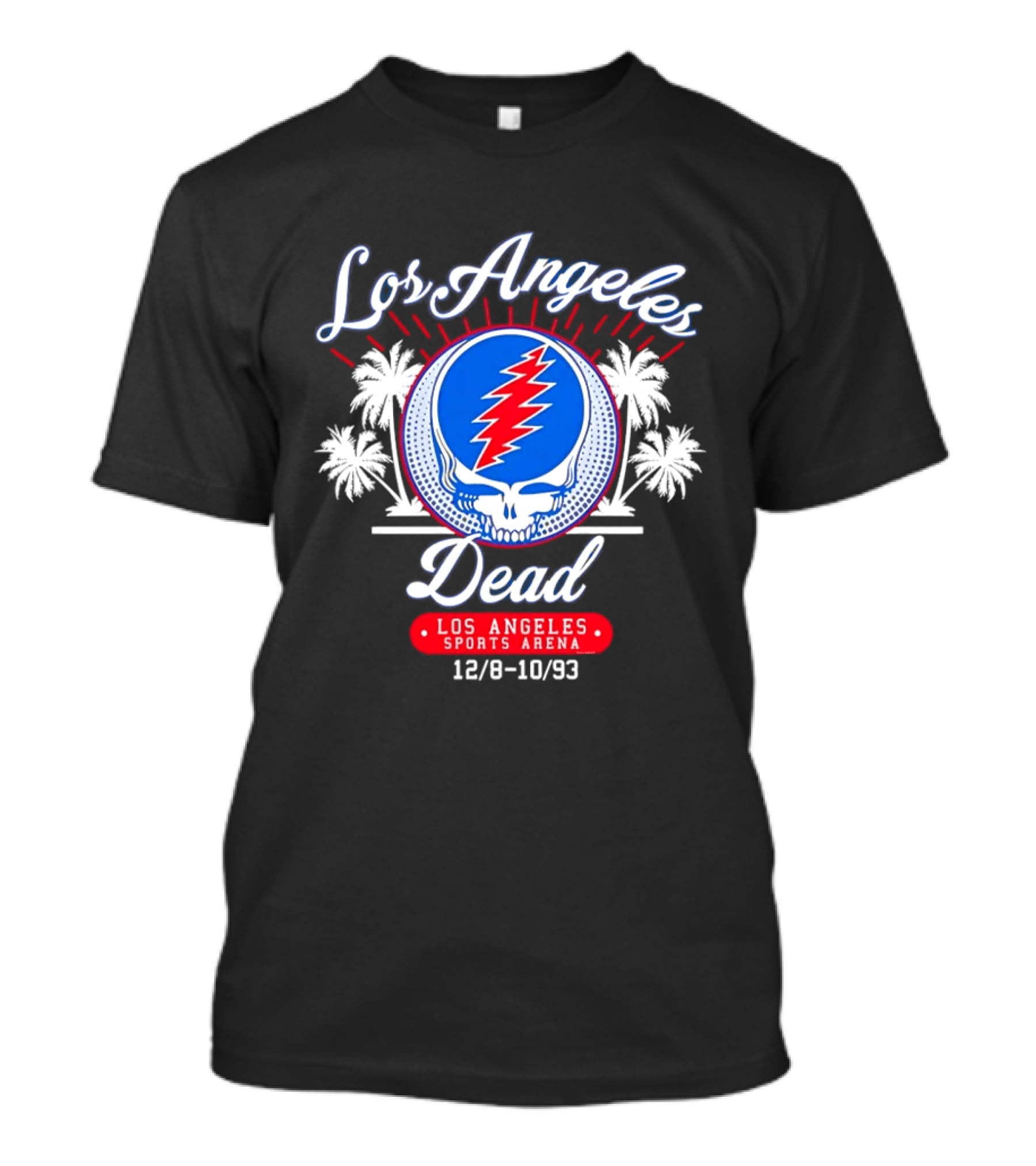 Los Angeles Dead Sports Arena 12/8 10/93 Steal Your Face T-Shirt