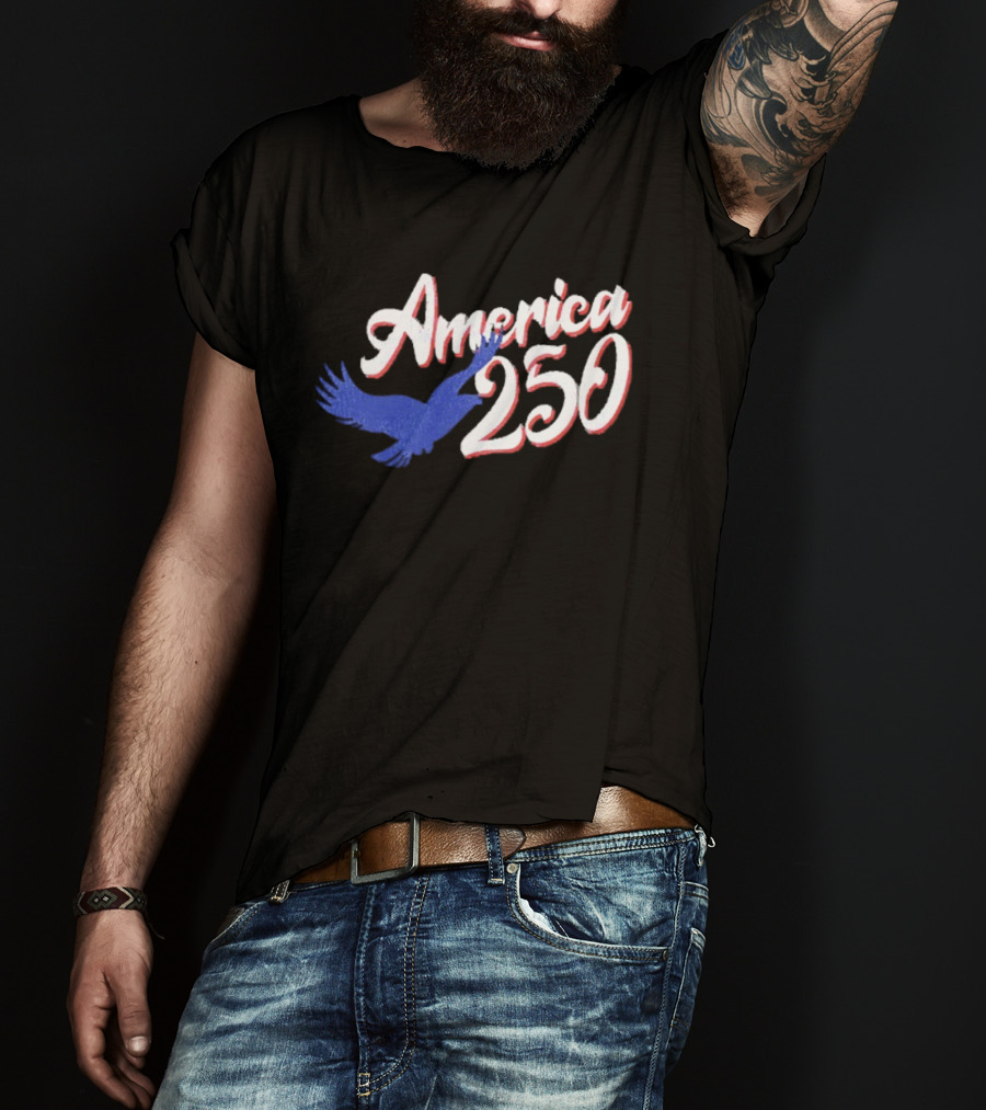 America 250 Eagle Anniversary Celebration T-Shirt