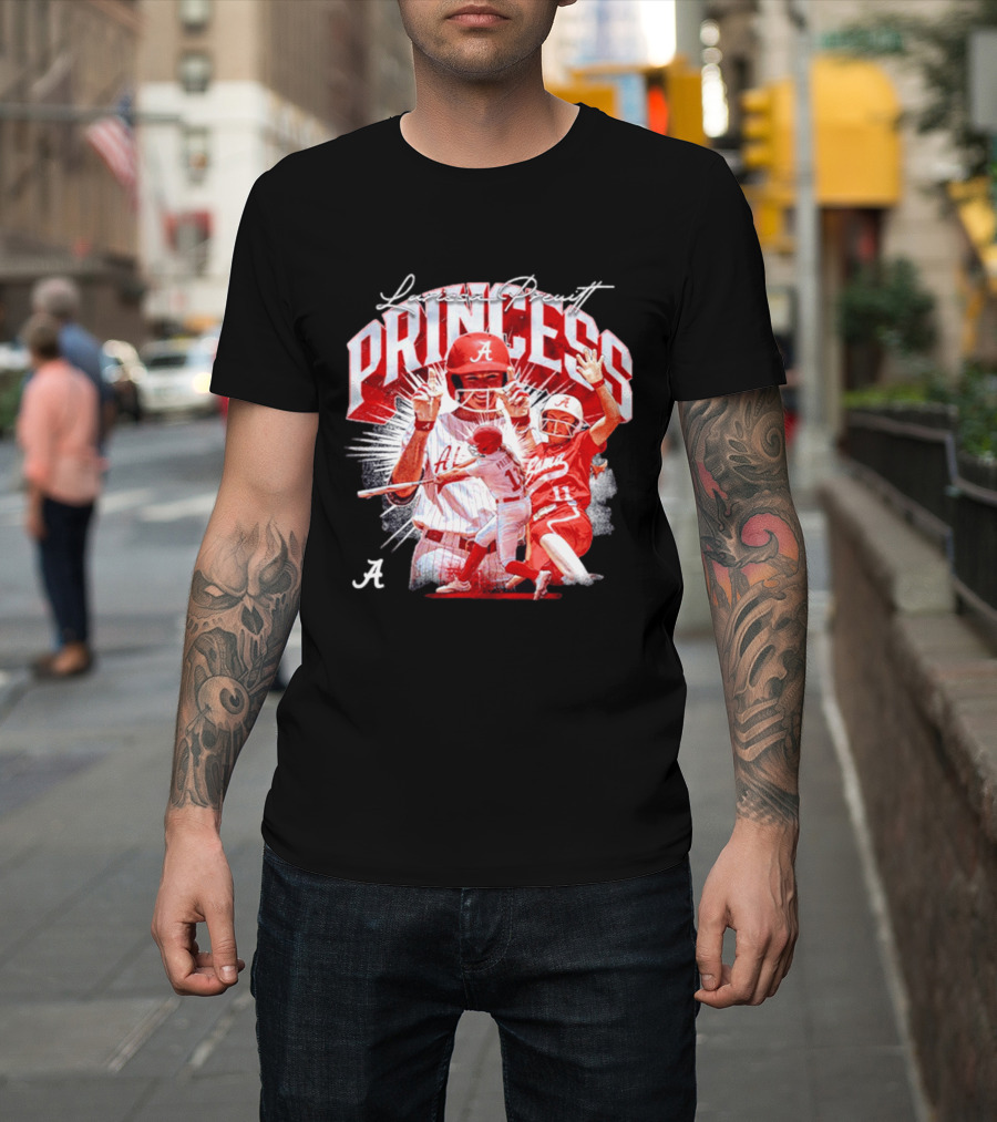 Larissa Preuitt Alabama Princess Softball NCAA Player Collage T-Shirt